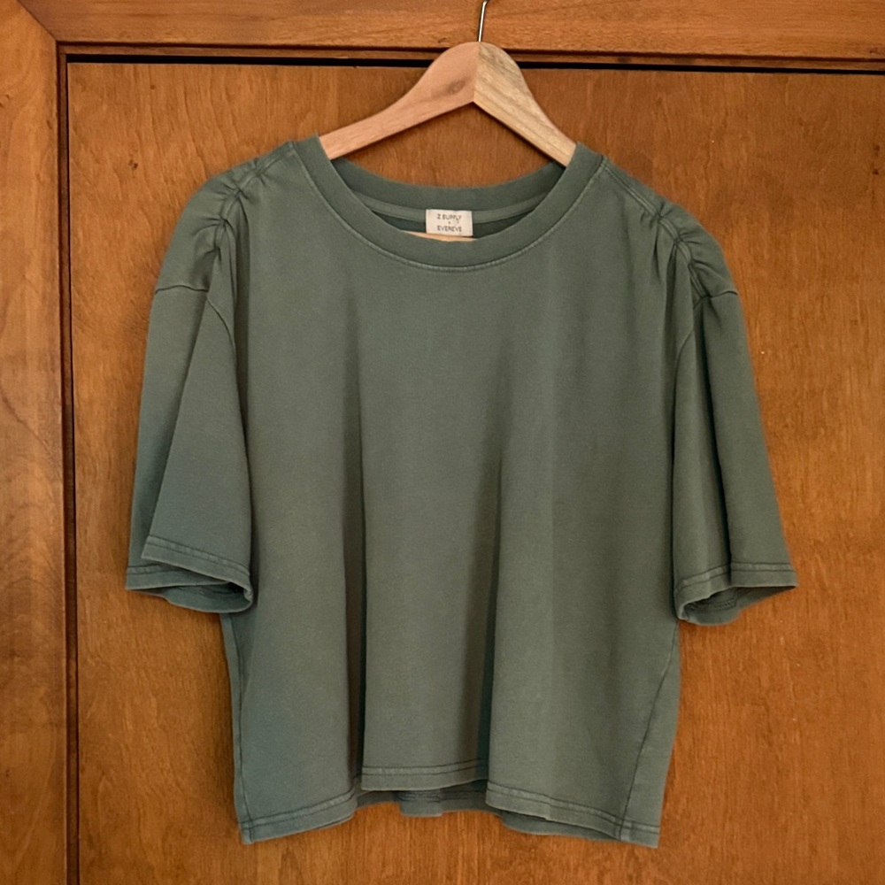 Z Supply Sage Green Short Sleeve Tee